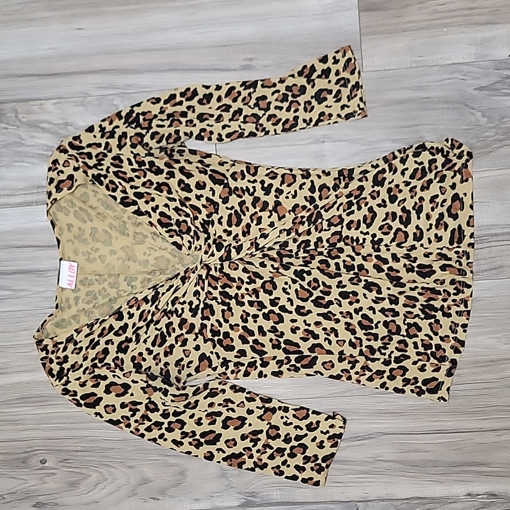 Animal Print Top - Alloy Apparel